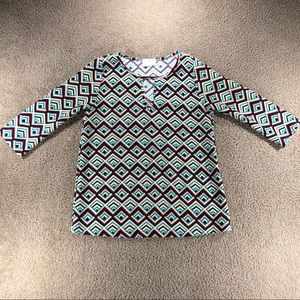 Everly V-Neck Top size Small